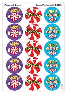 Peppy Peppermints/Peppermint Stickers