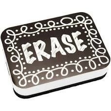 Magnetic Whiteboard Eraser Chalk Dotted Loops