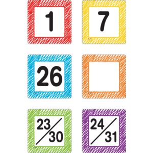 Scribble Calendar Days