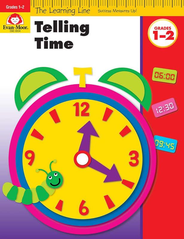 Learning Line: Telling Time, Grades 1-2