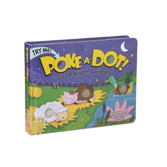 Poke-A-Dot: Goodnight, Animals