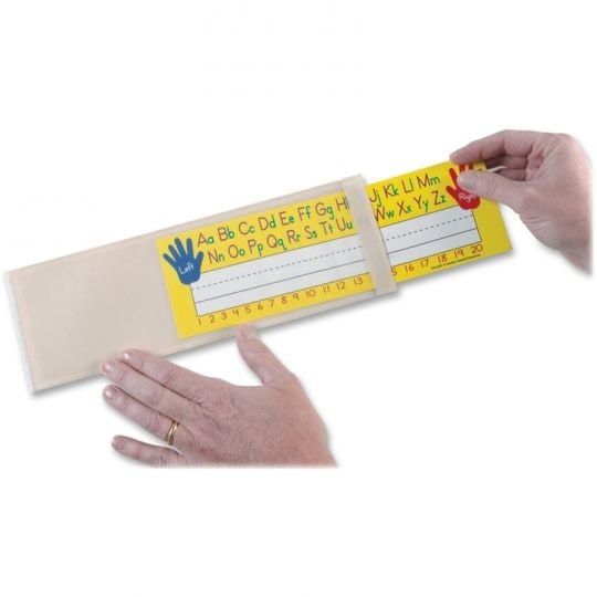 Small Nameplate Pocket Sleeve 4.25" x 12.5"