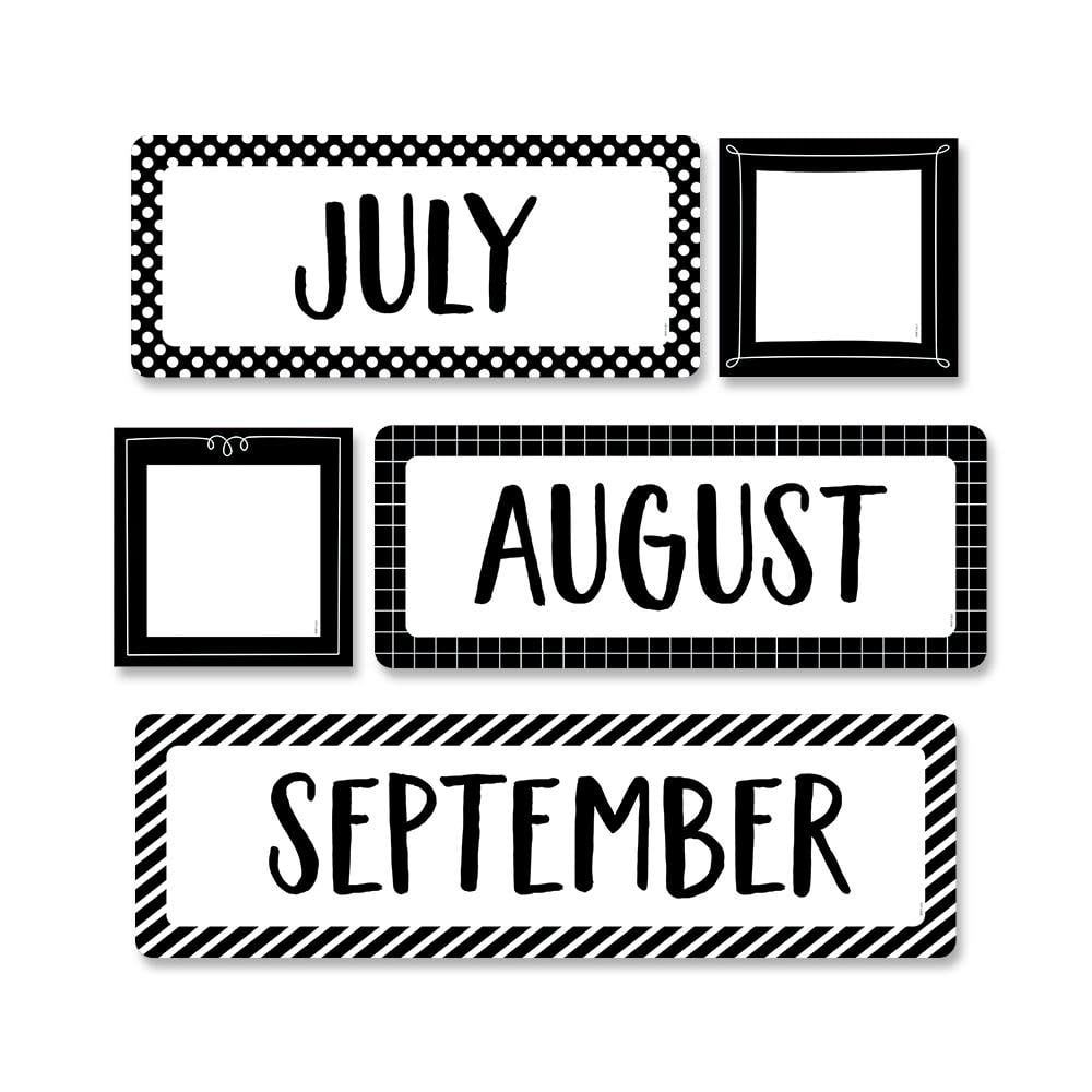 Core Decor Months of the Year Mini Bulletin Board