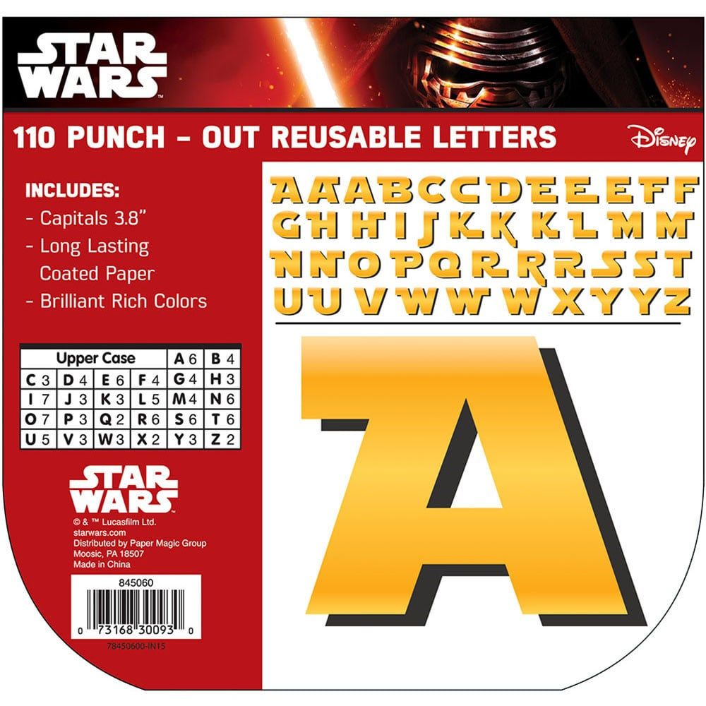 Star Wars Deco Letters