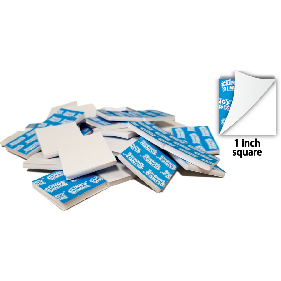 *Clingy Thingies Adhesive 1" Squares
