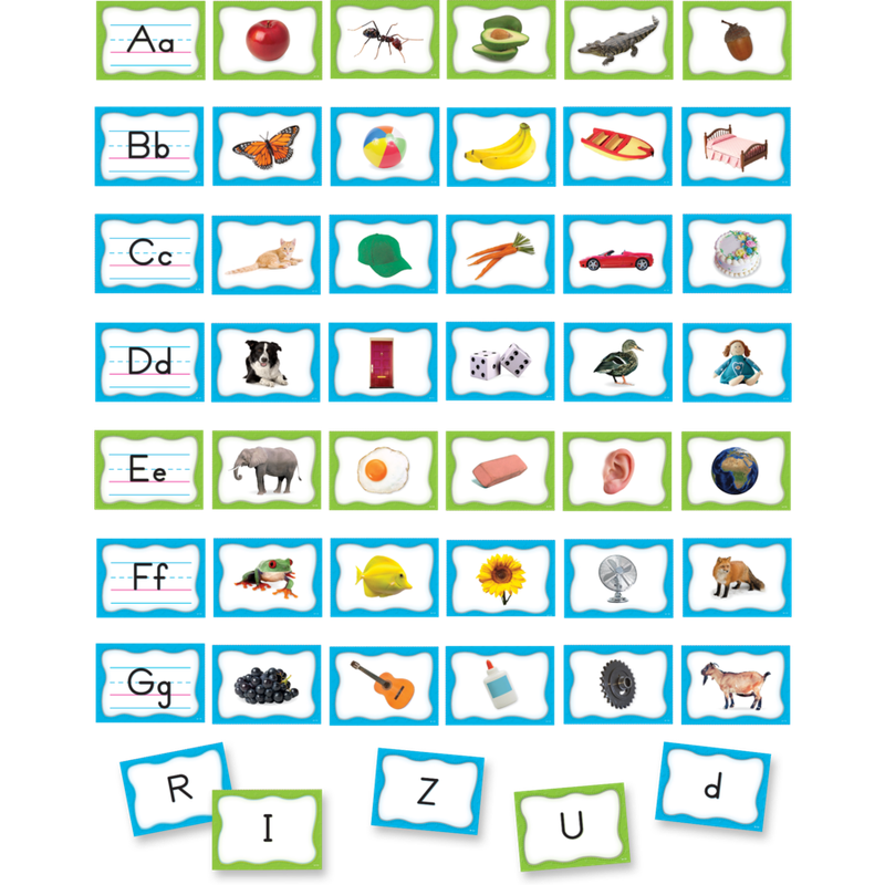 Alphabet Pocket Chart Cards