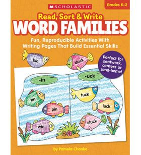 Read Sort and Write Word Families