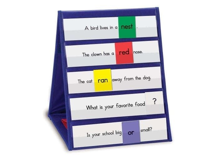 Double-Sided Tabletop Pocket Chart