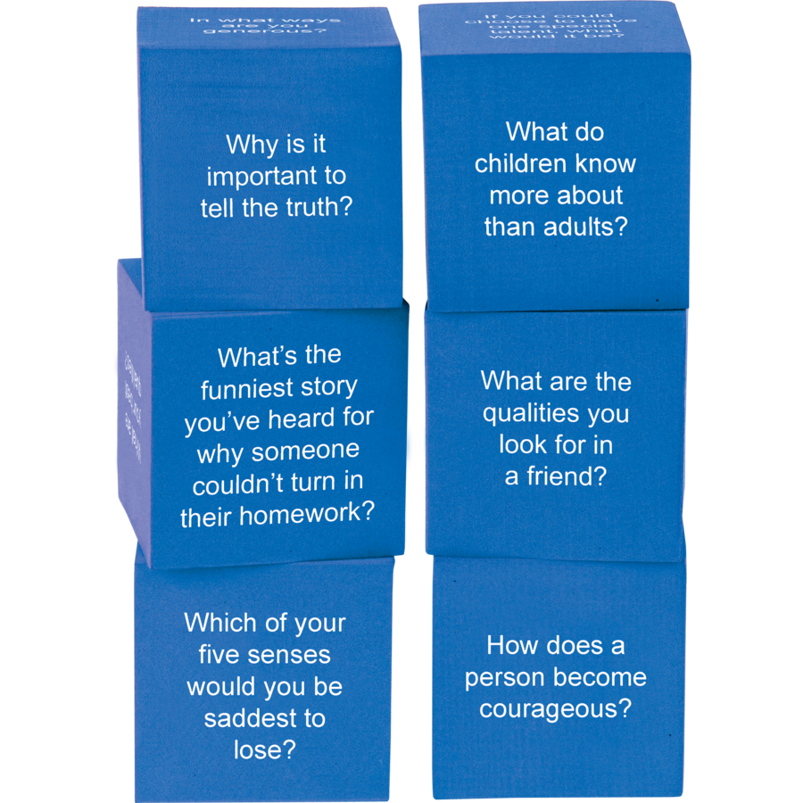 Foam Life Question Cubes