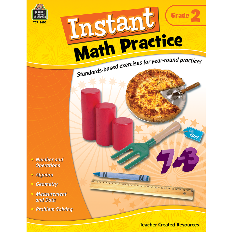 Instant Math Practice: Grades 2-6