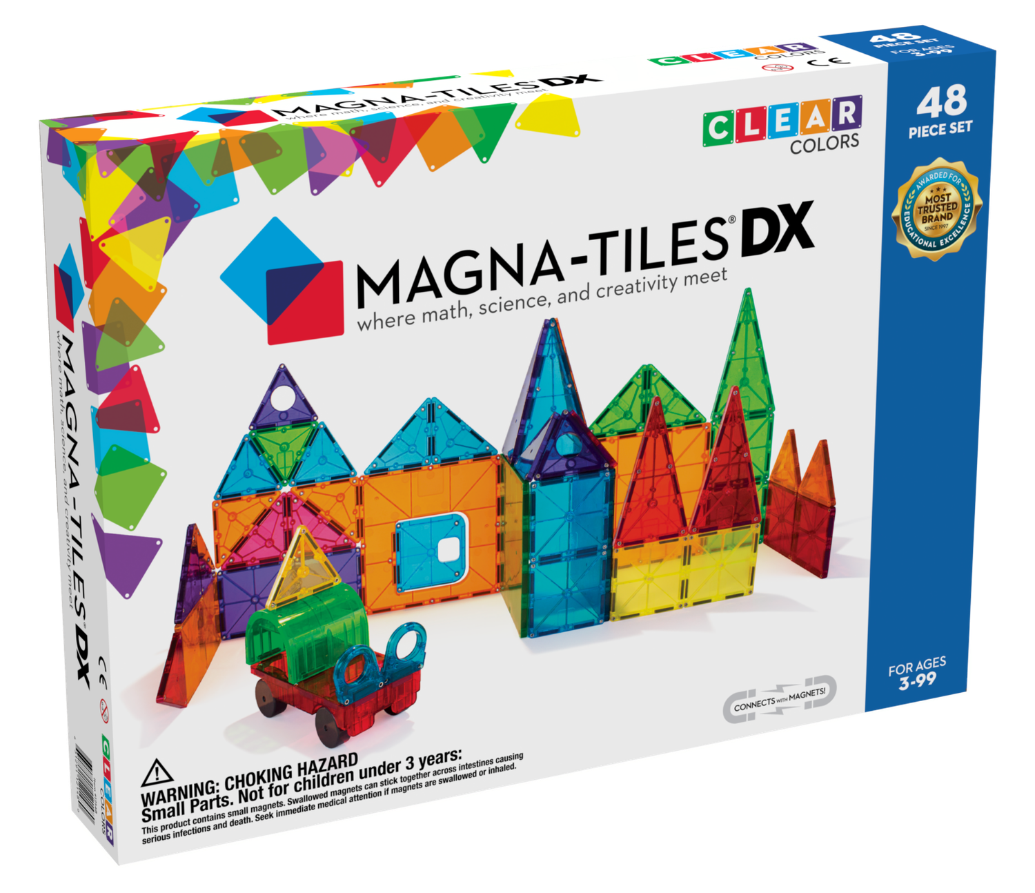 Magna-Tiles® Deluxe 48-Piece Set