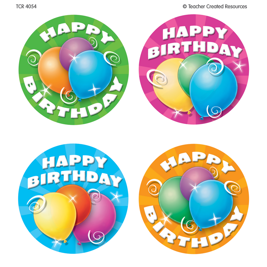 Happy Birthday Wear 'Em Badges