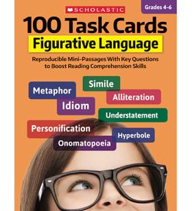 100 Task Cards Figurative Language