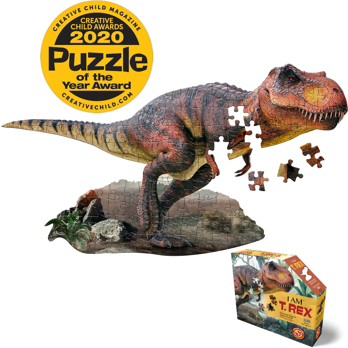 I AM T. REX 100 pcs Puzzle
