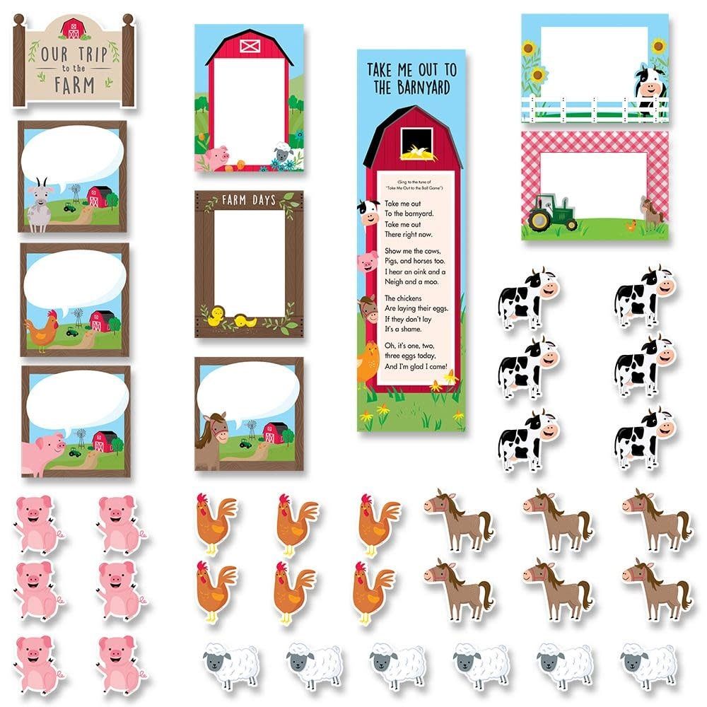 Our Trip to the Farm Mini Bulletin Board