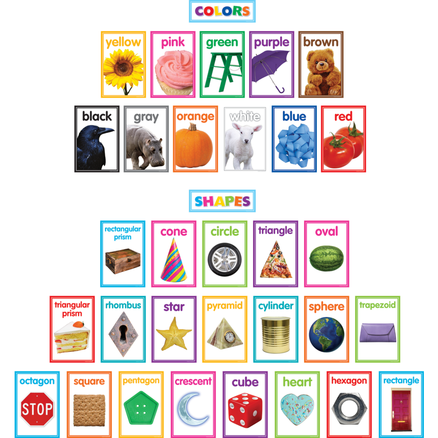 Colorful Photo Shapes & Colors