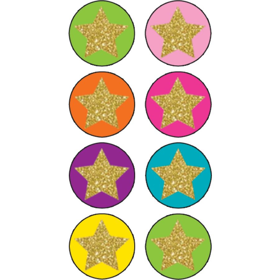 Confetti Stars Mini Stickers