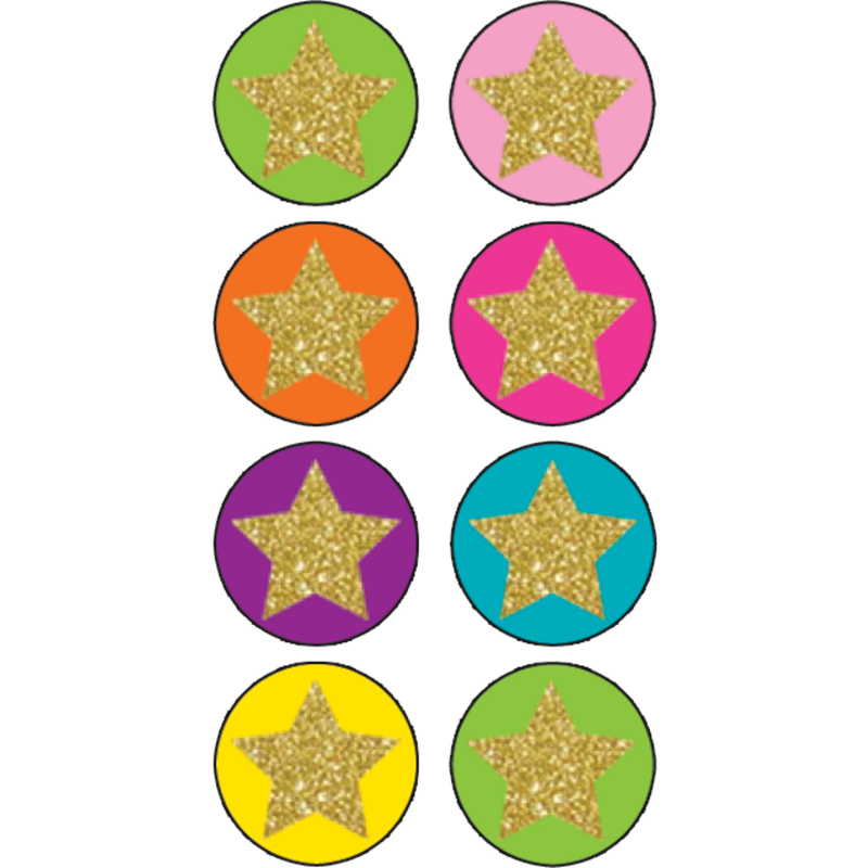 Confetti Stars Mini Stickers