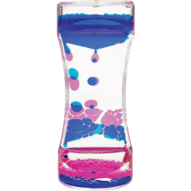 Blue & Pink Liquid Motion Bubbler