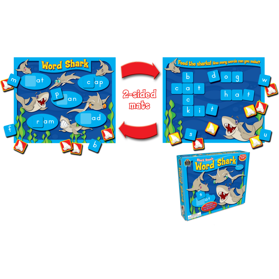 Word Shark: Short Vowels Game