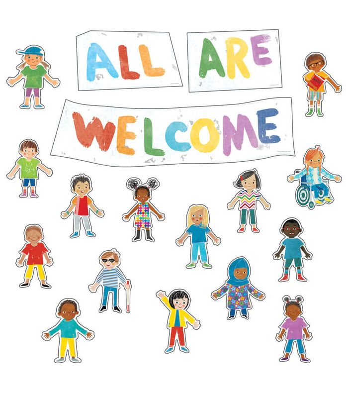 All Are Welcome: Bulletin Board Set