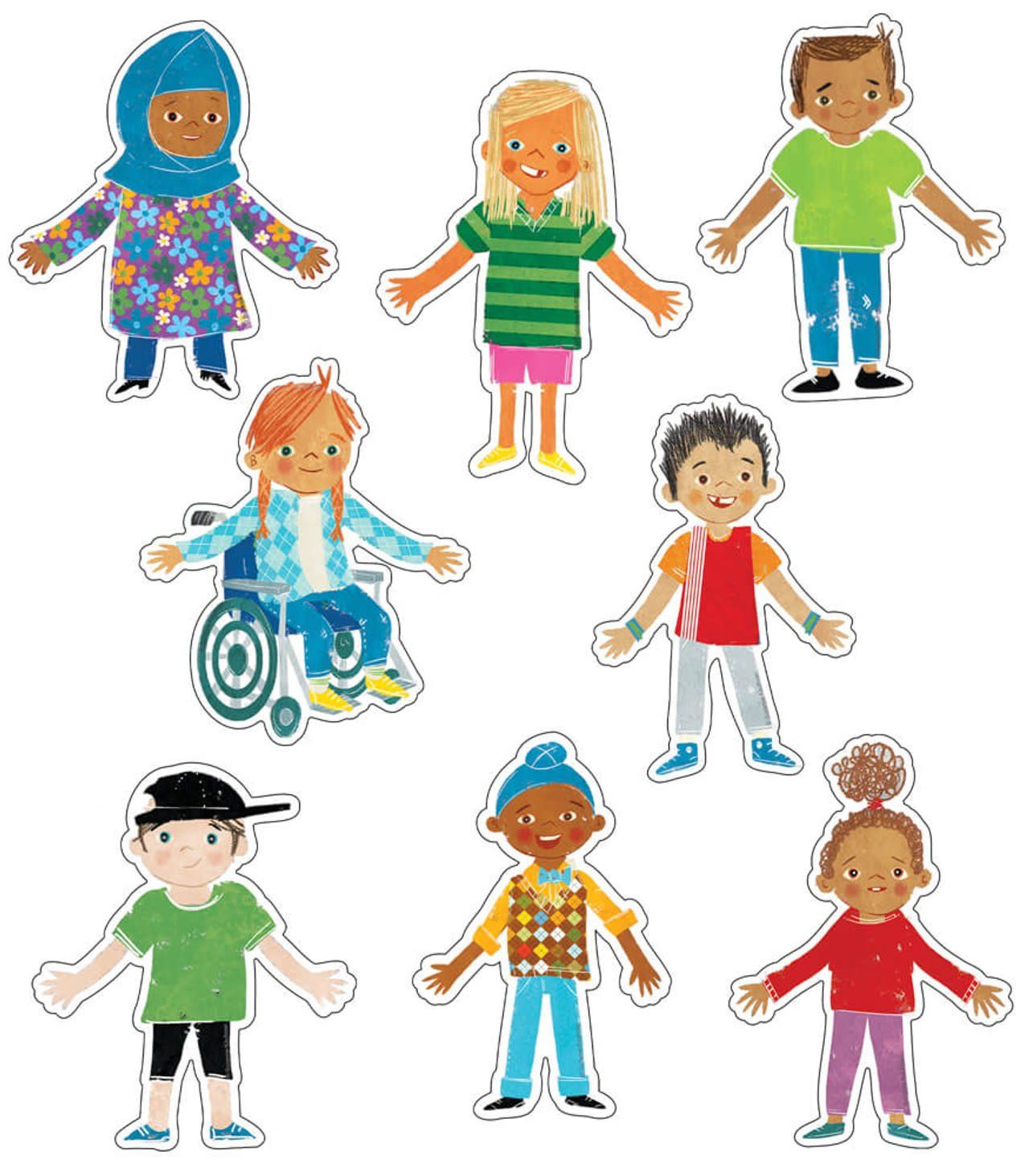 All Are Welcome: Kids Cutouts