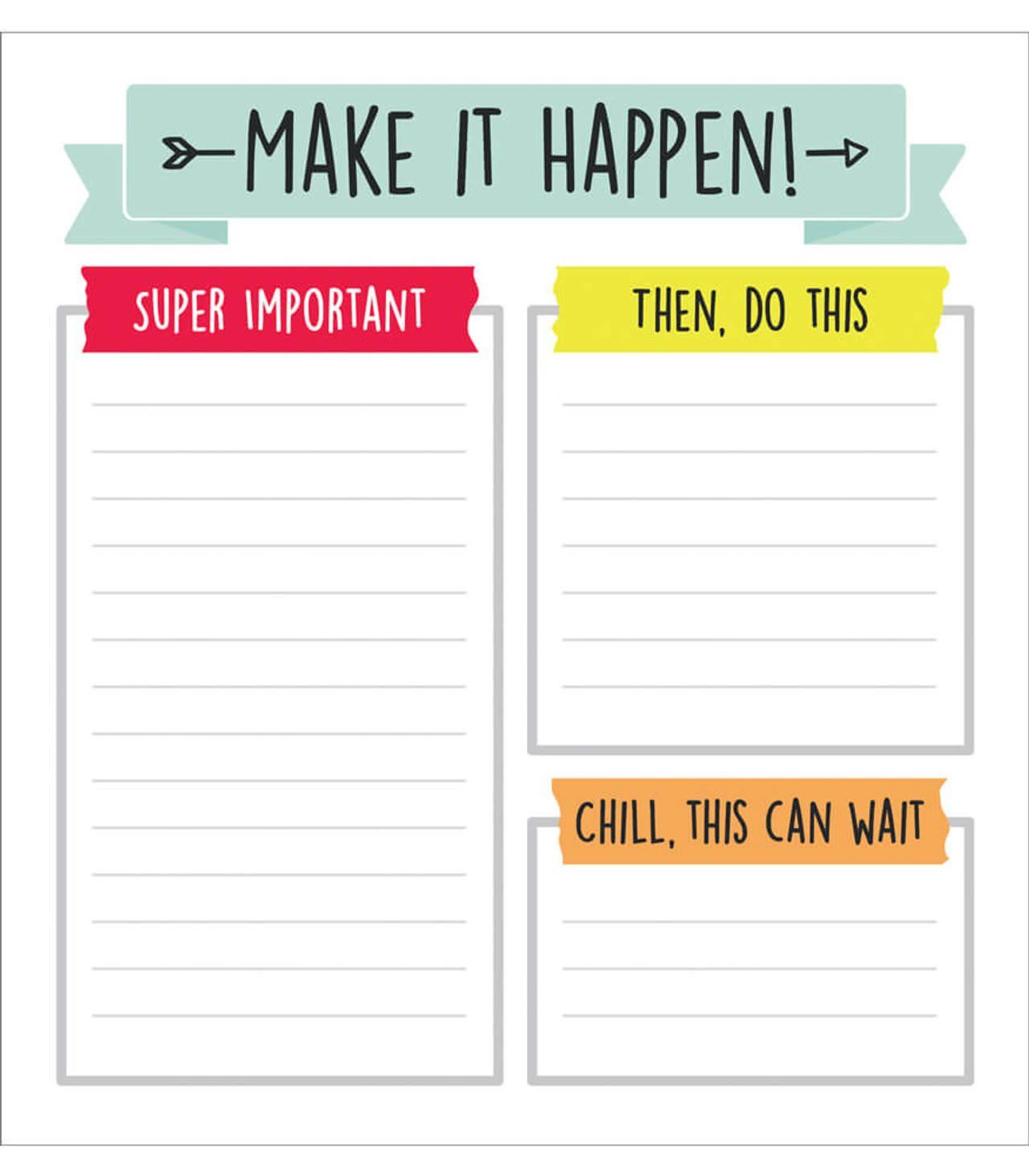 Aim High Notepad