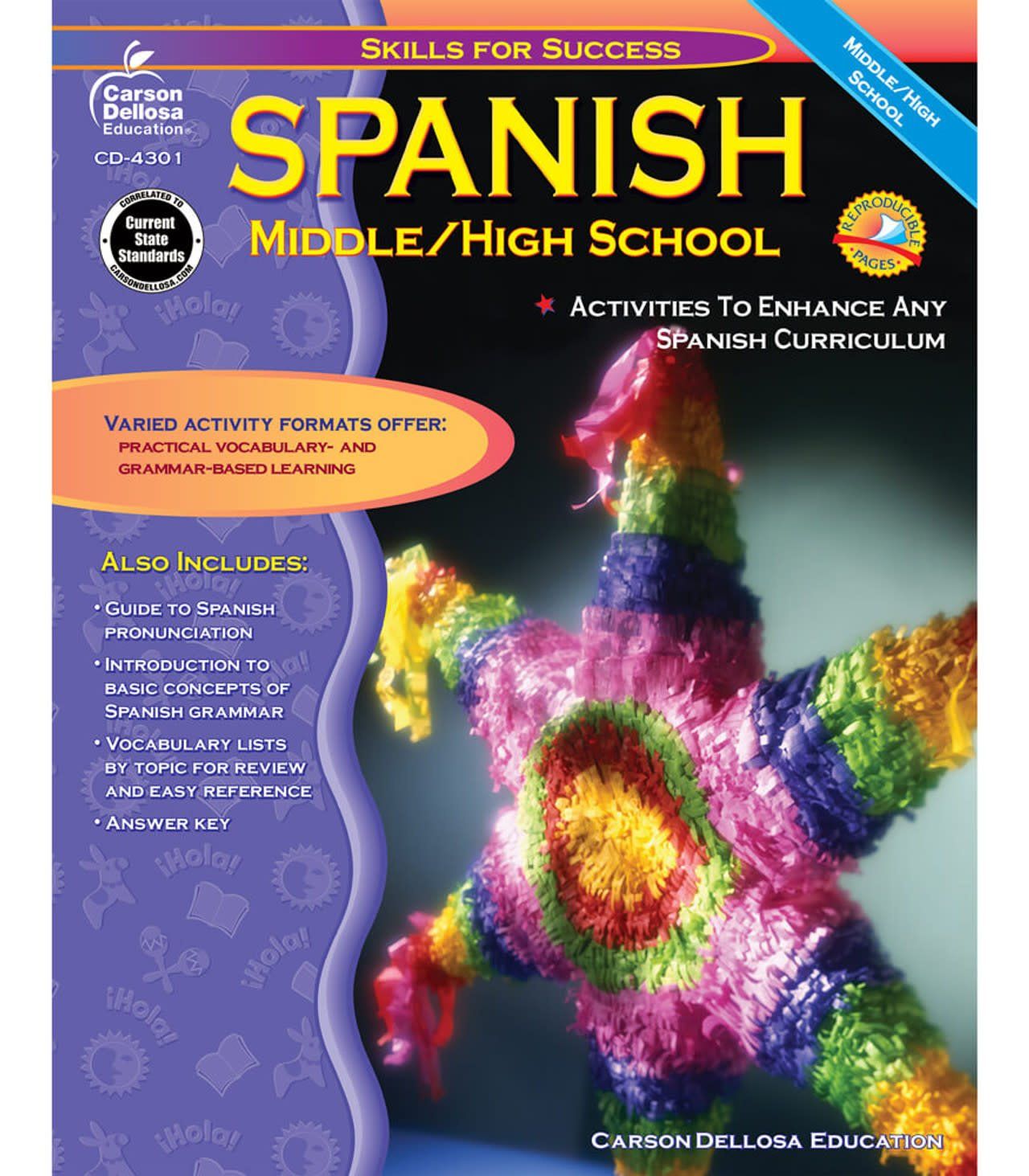 Skills for Success Spanish Resource Book Grade 6-12 Paperback