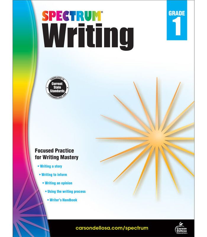 Spectrum Writing Workbook  Paperback