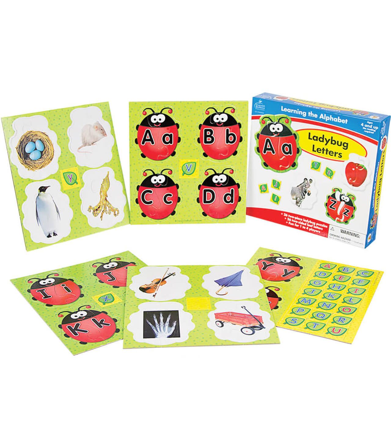 Ladybug Letters Board Game Grade PK-1