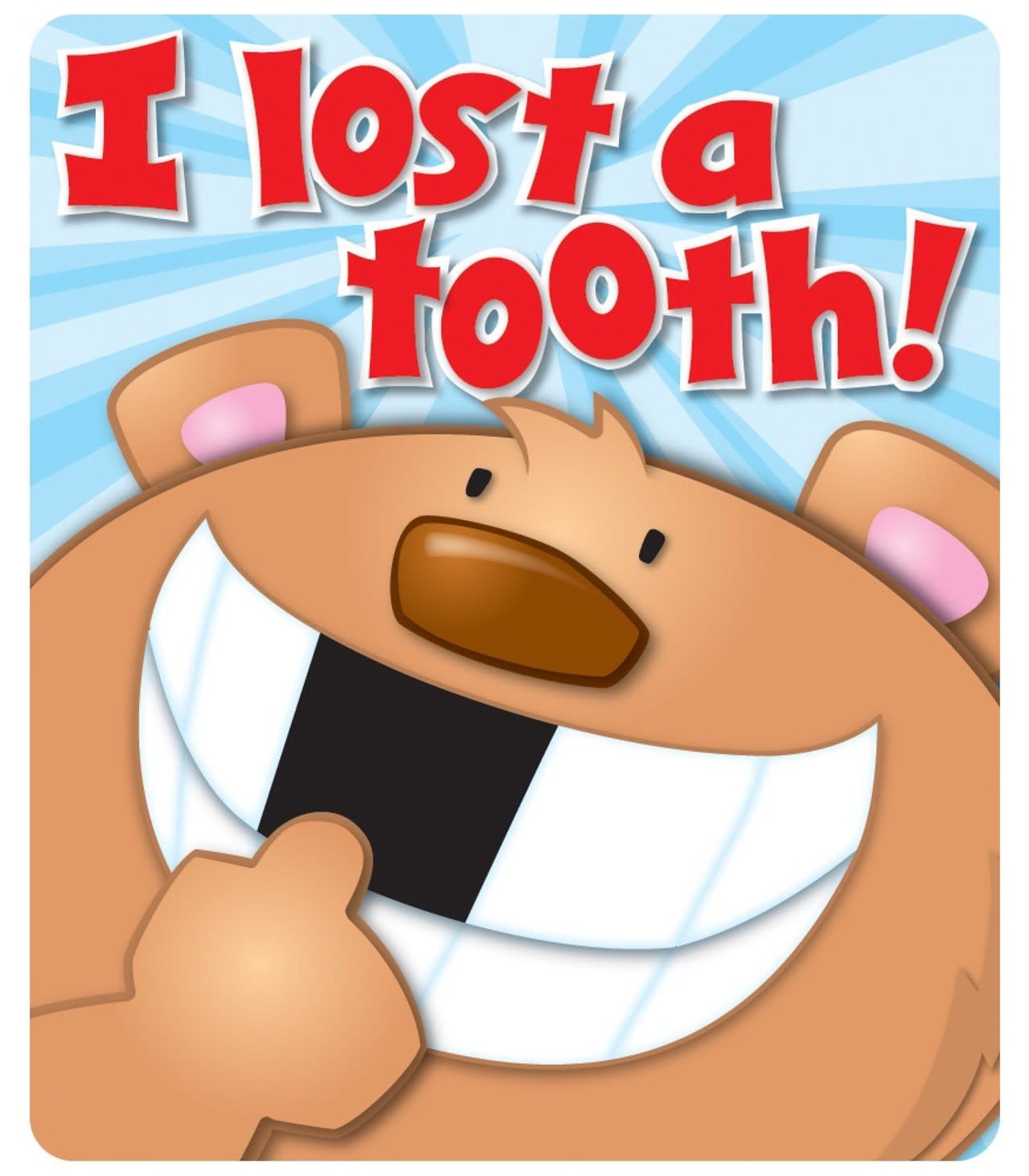 I Lost a Tooth Motivational Stickers