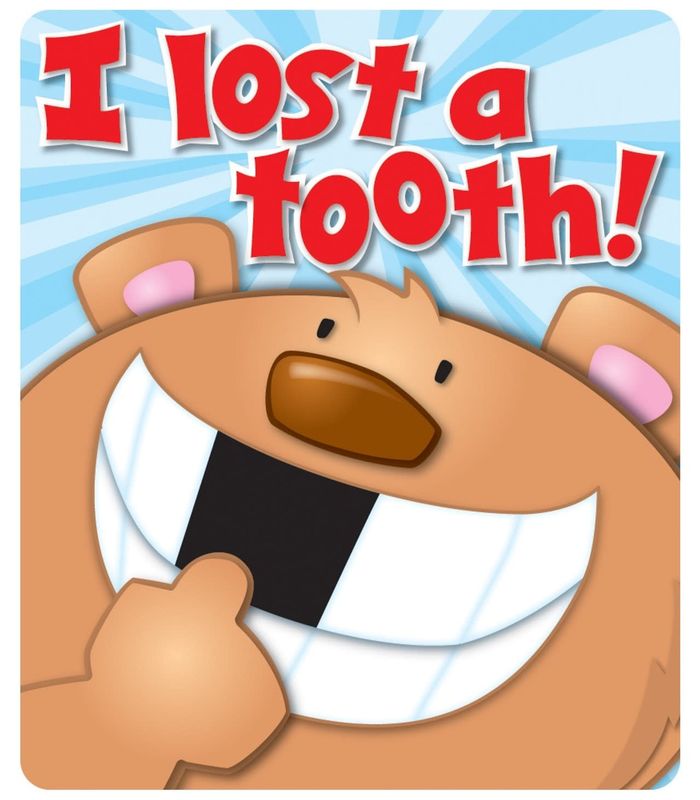 I Lost a Tooth Motivational Stickers
