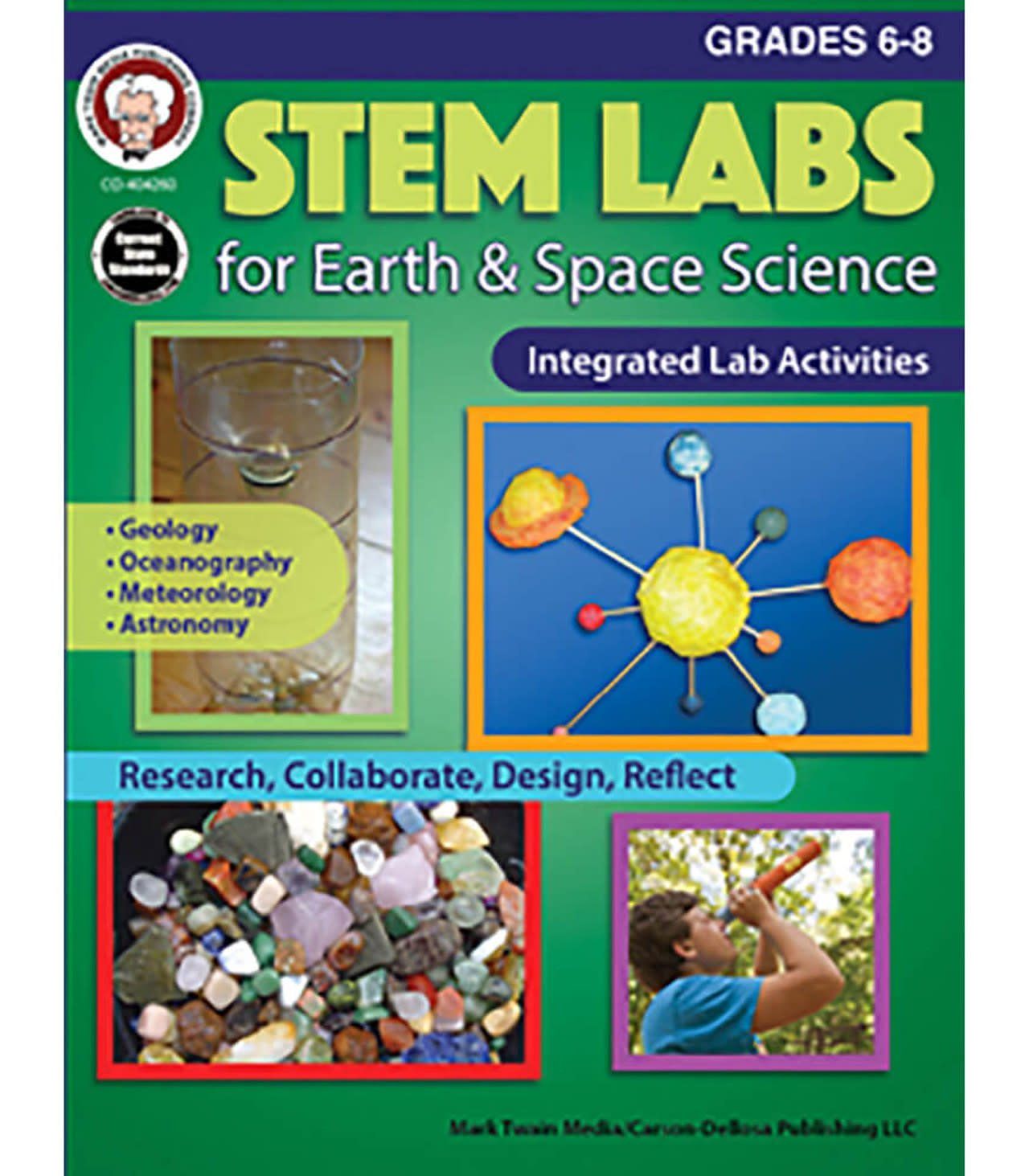 STEM Labs for Earth & Space Science Resource Book Grade 6-8 Paperback