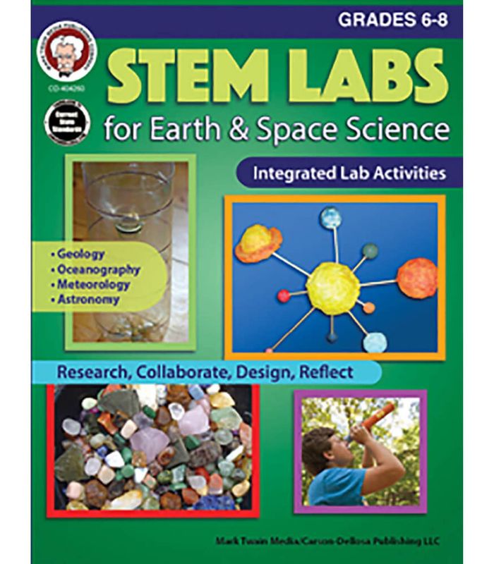 STEM Labs for Earth & Space Science Resource Book Grade 6-8 Paperback