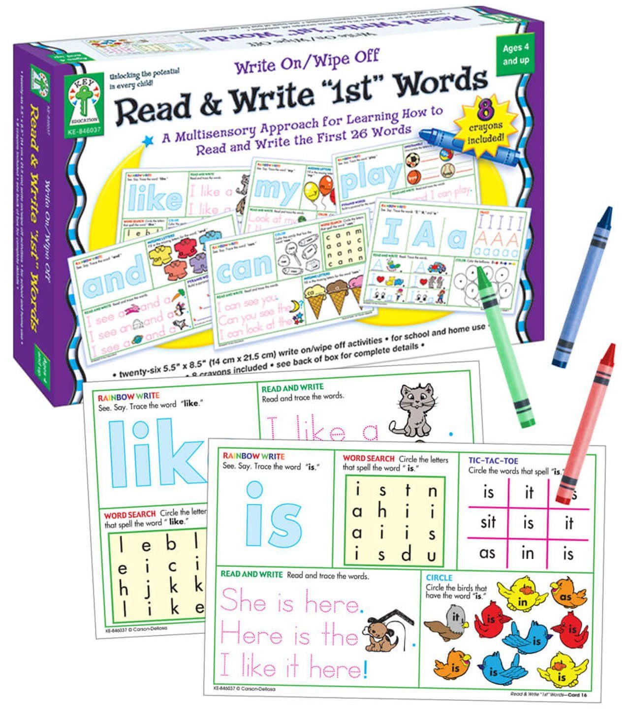 Read & Write First Words Manipulative Grade PK-1