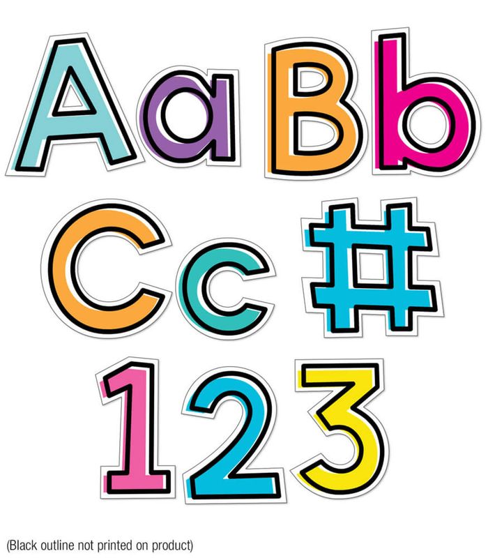 Kind Vibes 4in Kind Vibes Combo Pack Bulletin Board Letters
