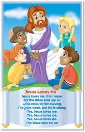 Children's Bible Songs Bulletin Board Set