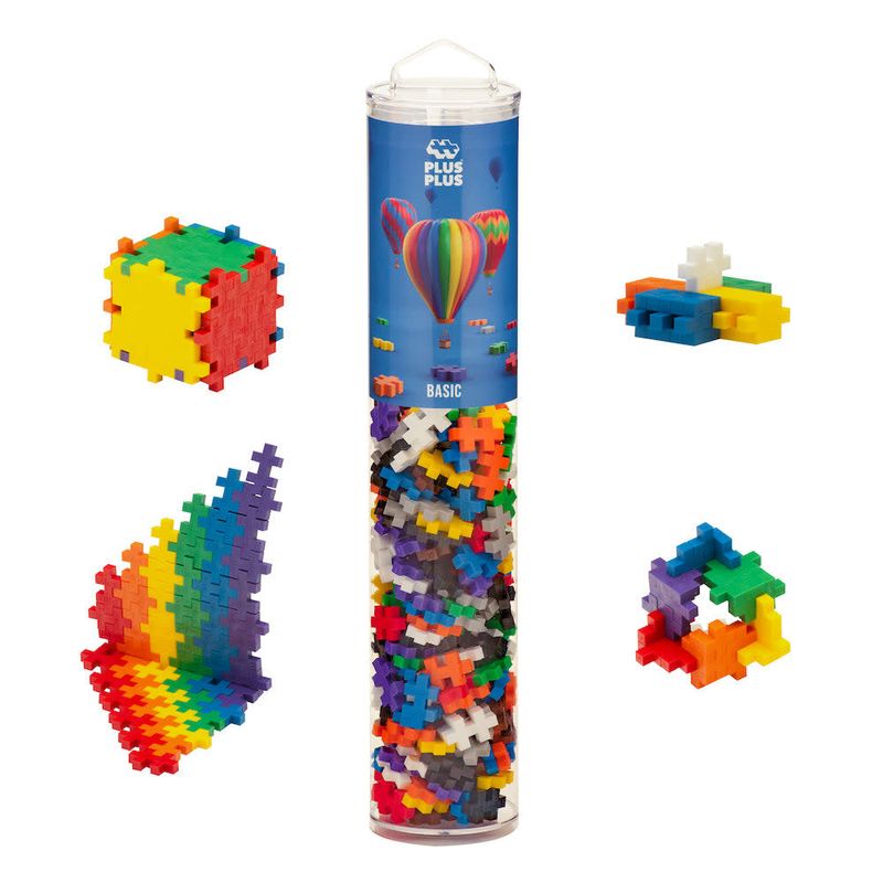 PLUS PLUS® Tube - 240 PC - Open Play Mix - Basic