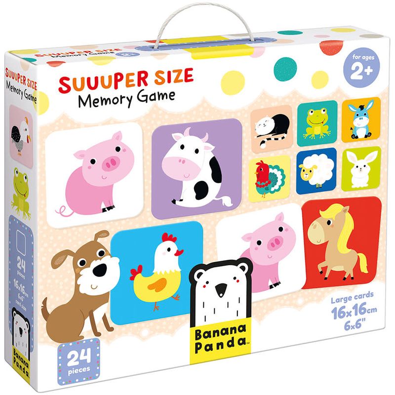 Suuuper Size Memory Game for ages: 2+
