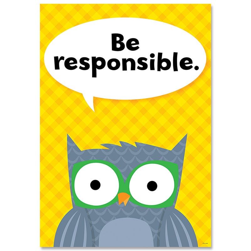 Be Responsible Poster