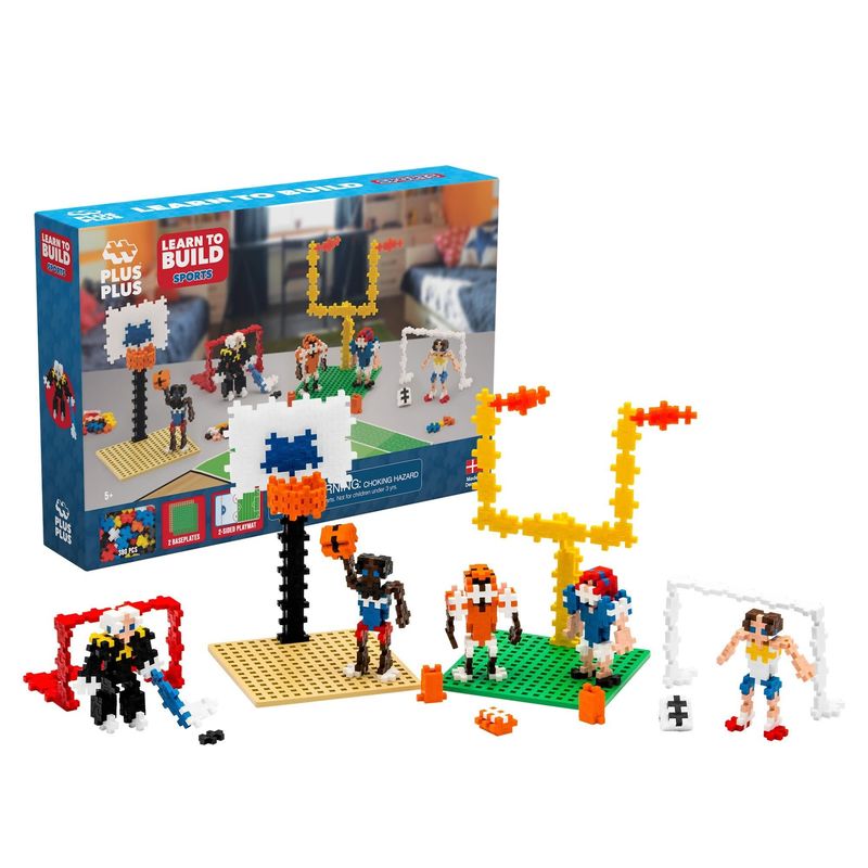 PLUS PLUS® Learn to Build - Sports