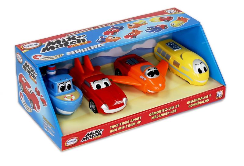Magnetic Mix or Match Vehicles - Junior Set 1