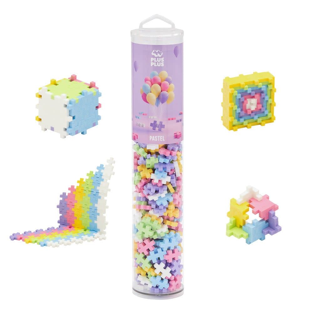PLUS PLUS® Tube - 240 PC - Open Play Mix - Pastel