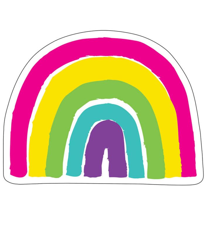Kind Vibes Rainbow Cutouts