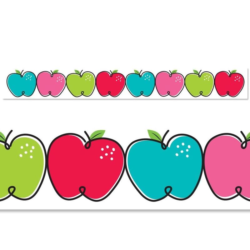 Core Decor  Doodle Apples Border