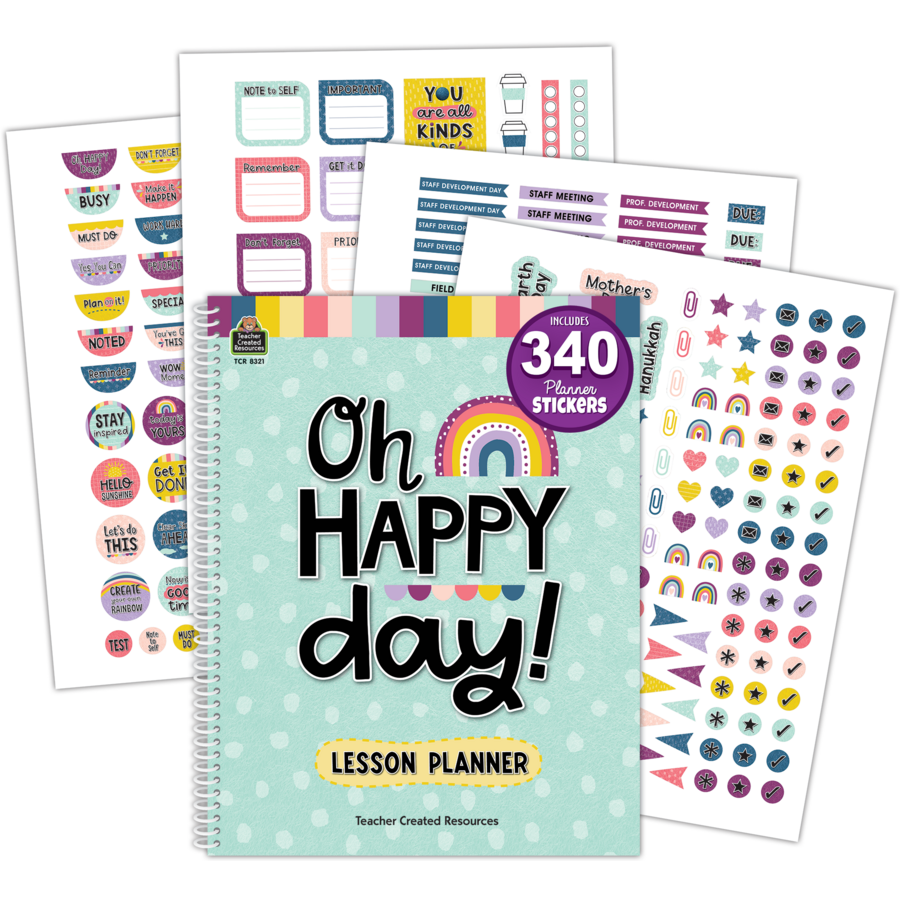 Oh Happy Day Lesson Planner