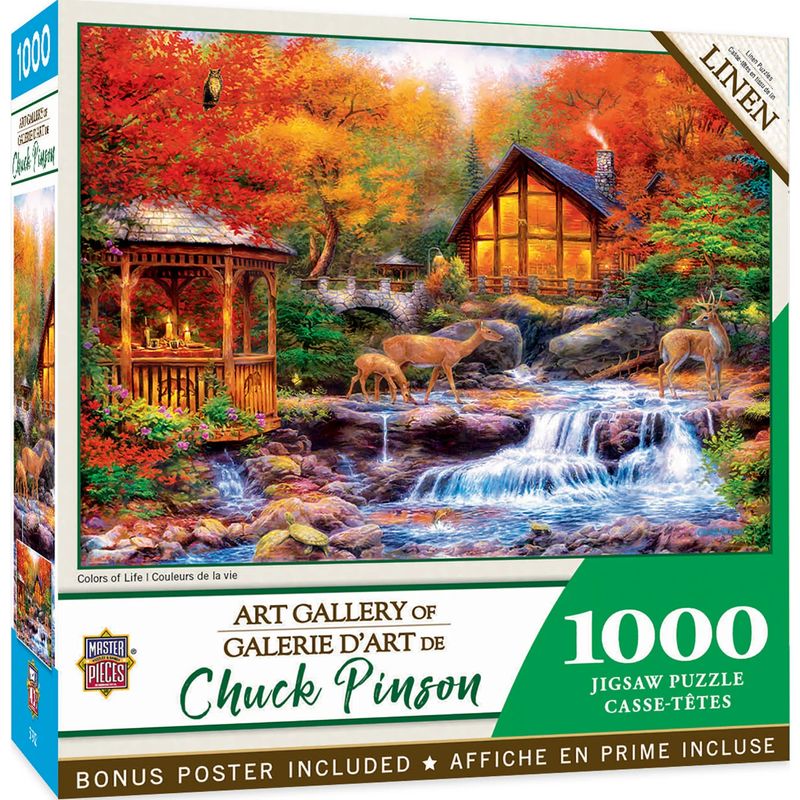 Art Gallery - Colors of Life 1000 Piece Jigsaw Puzzle