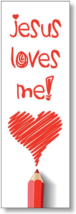 Jesus Loves Me! Bookmarks