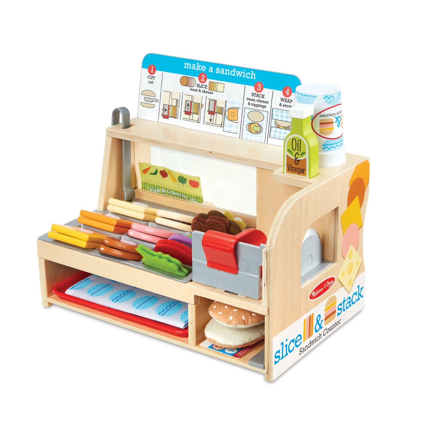 Slice &amp; Stack Sandwich Counter