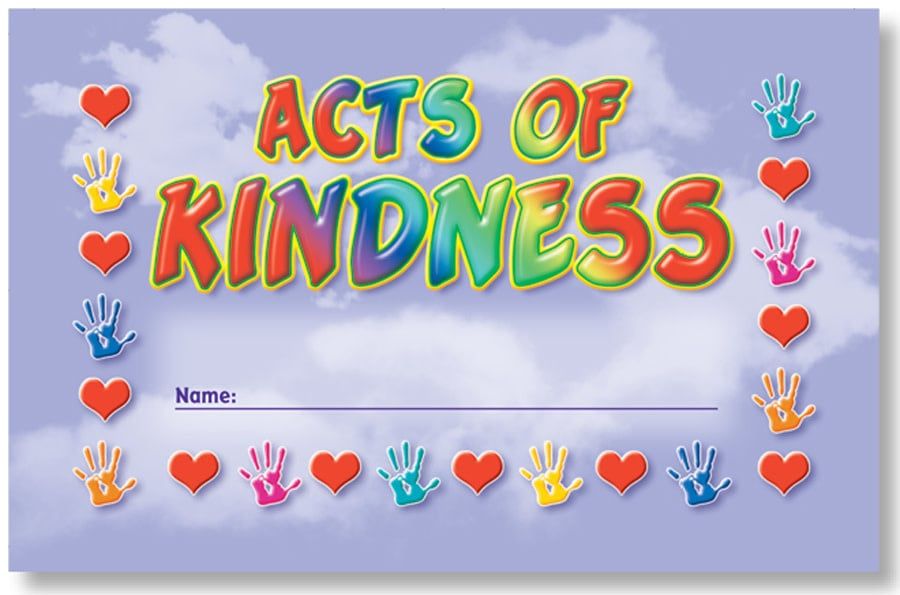 Acts of Kindness Inc Punch Cards